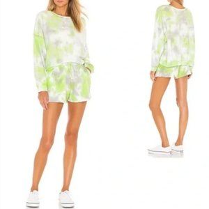 NWT Free People KELLY SET in Citron, Gray & Cream